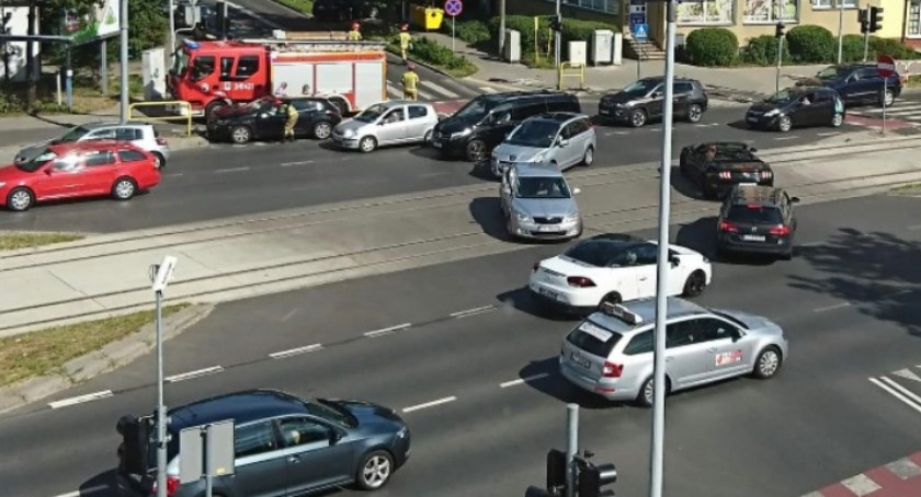 Skrzyżowanie Żwirki i Wigury z Szosa Chełmińską. Fot. Nadesłane
