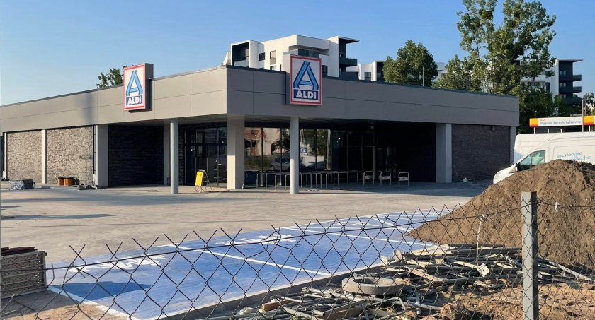 Nowy market Aldi w Toruniu, fot. Nadesłane