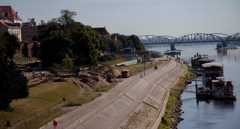 Niecodzienne odkrycie podczas prac remontowych, fot. Sławomir Kowalski, UM Toruń.