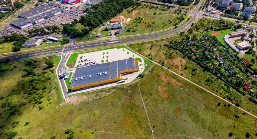 Tereny przy ul. Olsztyńskiej, fot. Centrum Wsparcia Biznesu w Toruniu