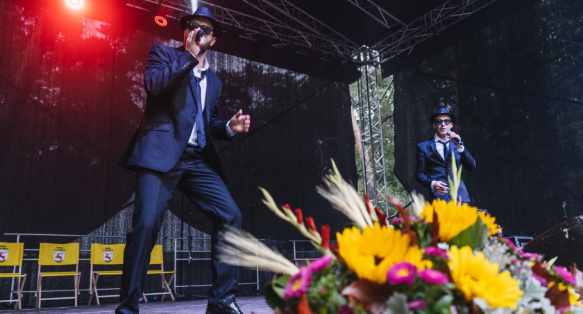 Występ podczas dożynek gminy Łysomice w 2019 roku, fot. UG Łysomice