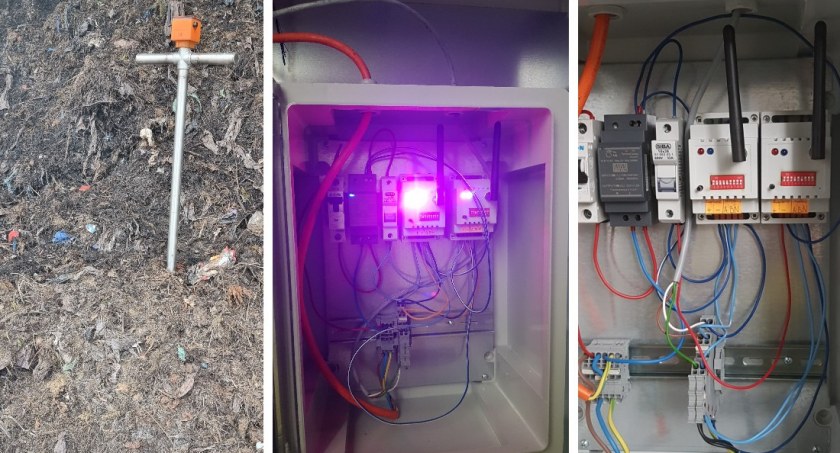 System  opracowany przez firmę Elverre dostarczony do Karkonoskiego Centrum Gospodarowania Odpadami, fot Elverre