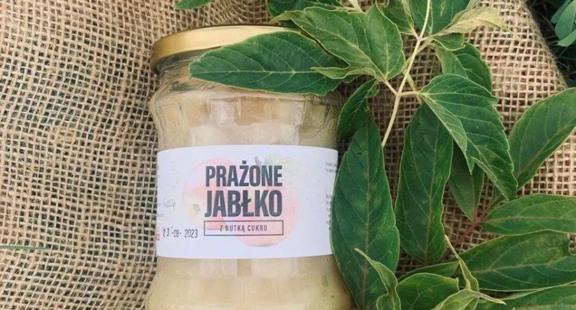Nowość na Lokalnej Żywności - prażone jabłko z gospodarstwa Marty Wiśniewskiej-Staszak, fot. Lokalna Żywność