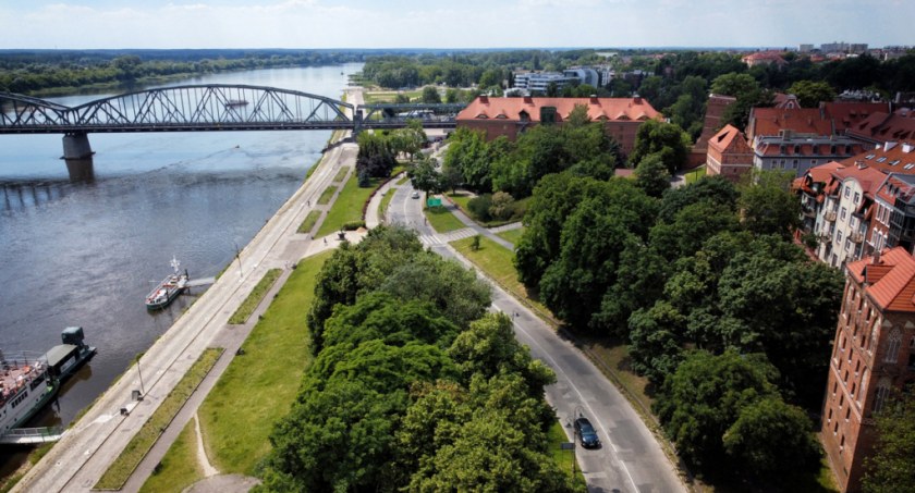 Bulwar Filadelfijski będzie nieprzejezdny, fot. Sławomir Kowalski, UM Toruń.