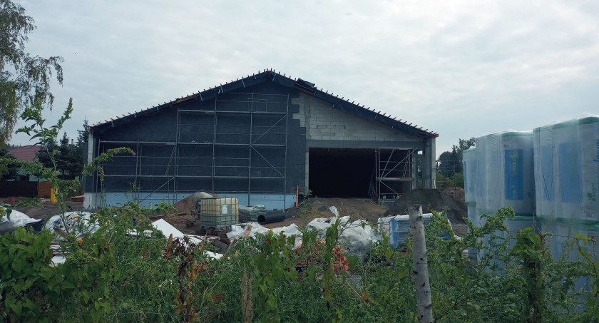 Budowa nowej Biedronki w Grębocinie, Fot. Nadesłane