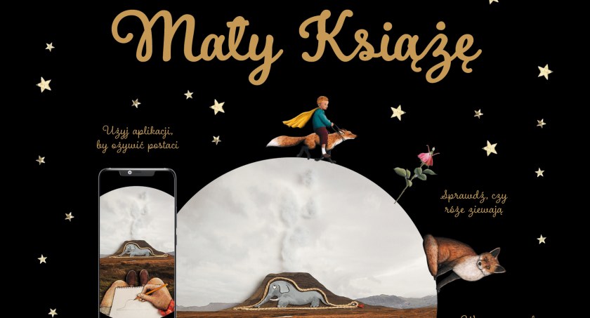 Plakat promujący wystawę „Mały Książę” , fot. Europejskie Centrum Filmowe CAMERIMAGE