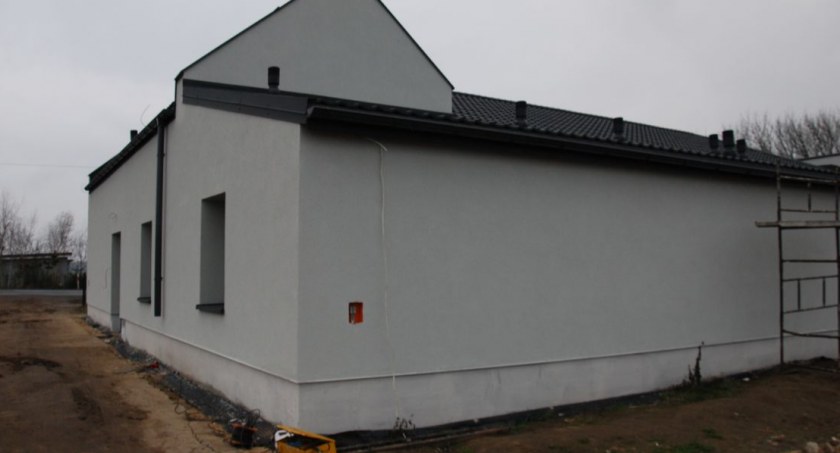 Rozbudowa remizy OSP w Dobrzejewica, fot. UG Obrowo
