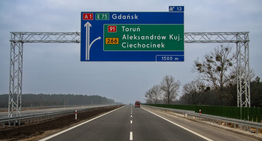 Autostrada A1, fot. Materiały GDDKiA