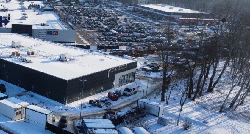 Budowa drugiego retail parku przy ul. Olsztyńskiej w Toruniu, fot. głowne Nowe Bielawy/materiały prasowe 