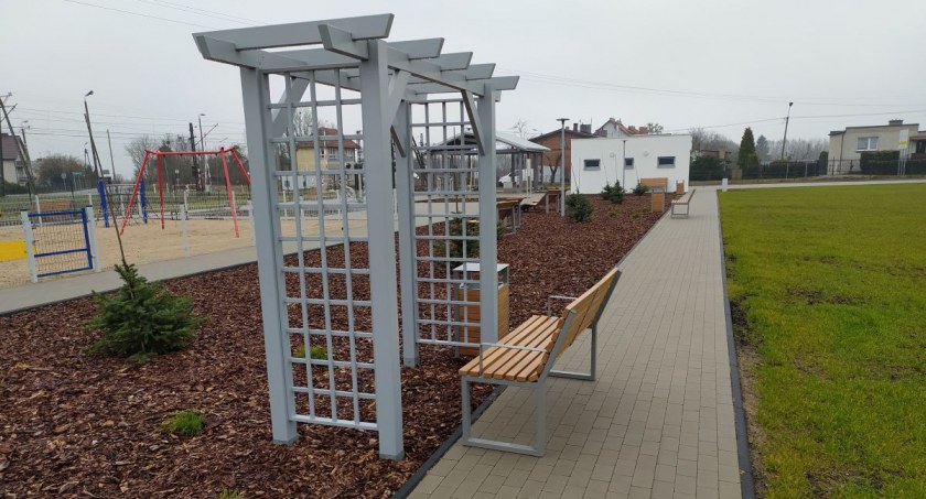 Nowy teren rekreacyjny w Turznie, fot. UG Łysomice