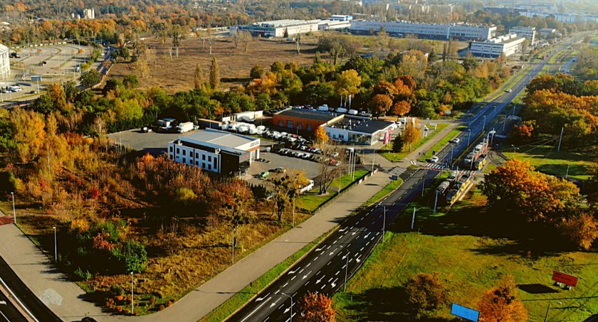 Teren przy ul. Pera Jonssona i Szosie Bydgoskiej w Toruniu, fot. Centrum Wsparcia Biznesu w Toruniu