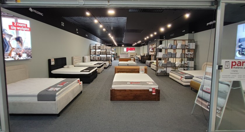Pierwszy salon sieci Pan Materac w Toruniu, fot. Pan Materac/facebook.com