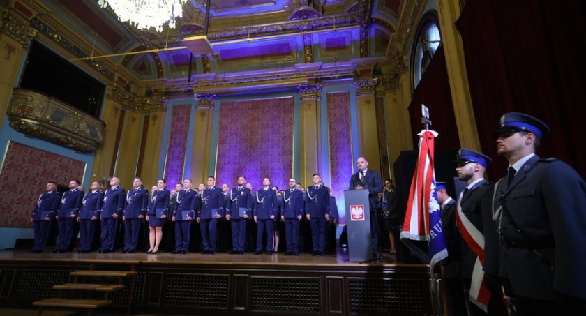 Święto Policji w Toruniu, fot. Mikołaj Kuras dla UMWKP