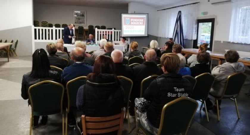Zebrania wiejskie, fot. UG Lubicz 