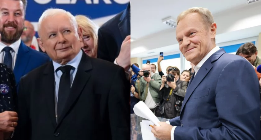 Jarosław Kaczyński i Donald Tusk, fot. Facebook