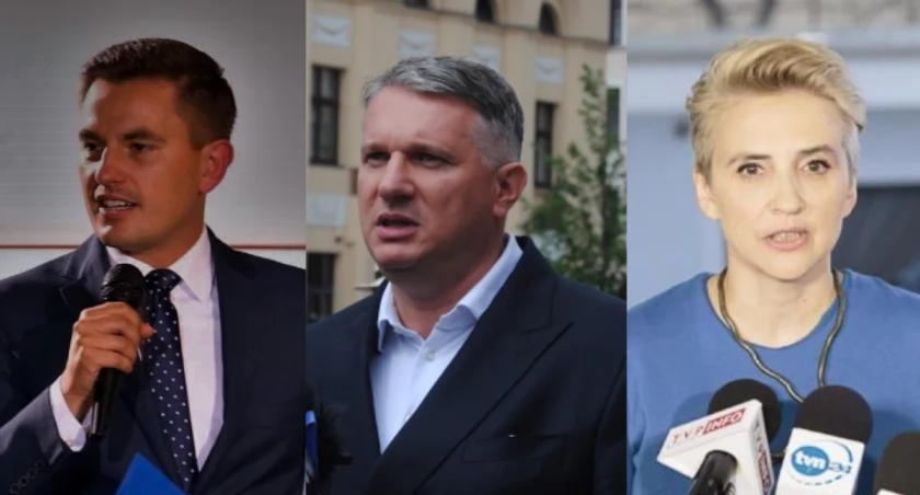 Arkadiusz Myrcha, Przemysław Wipler, Joanna Scheuring-Wielgus, fot. Archiwum ototorun.pl