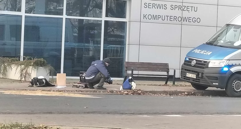 Śmiertelny wypadek na przejściu dla pieszych w Toruniu. Fot. ototorun.pl