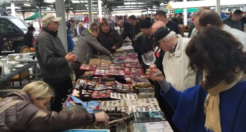 Pchli targ na targowisku w Toruniu, fot. Targowisko Miejskie Urbitor