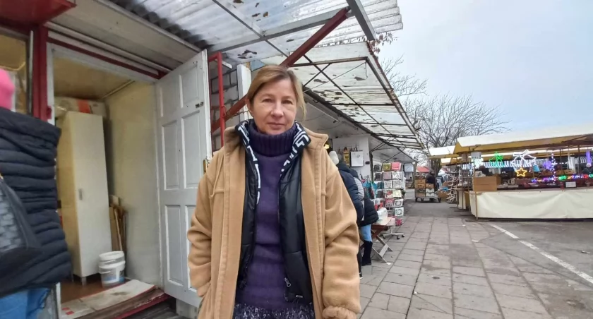 Pani Grażyna ze sklepu z rybami 