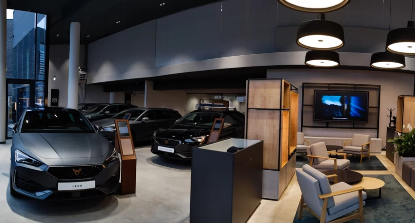 Nowy salon CUPRA STUDIO w Toruniu, fot. CUPRA