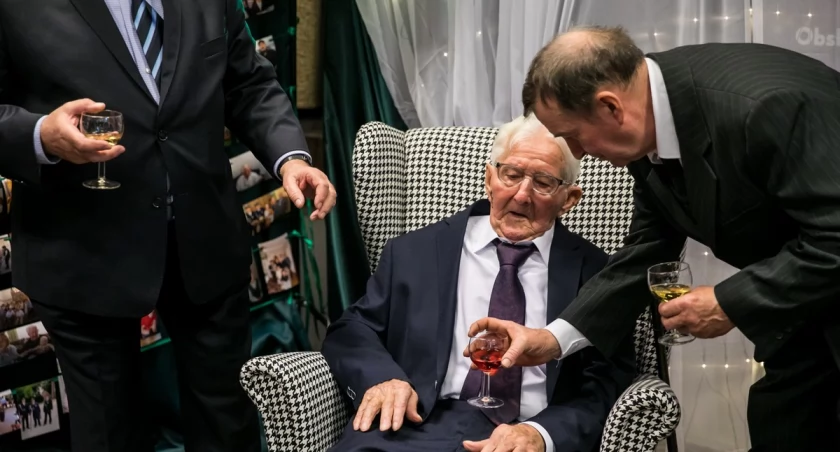 Setne urodziny Edwarda Staszałka, fot. Andrzej Goiński/UMWKP