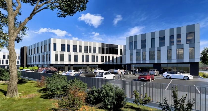 Business Park Toruń, wizualizacja: Bald Architektura / Centrum Wsparcia Biznesu w Toruniu