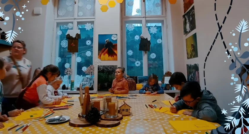 Zajęcia dla dzieci w Pszczelich Cudach w Toruniu, fot. Pszczele Cuda