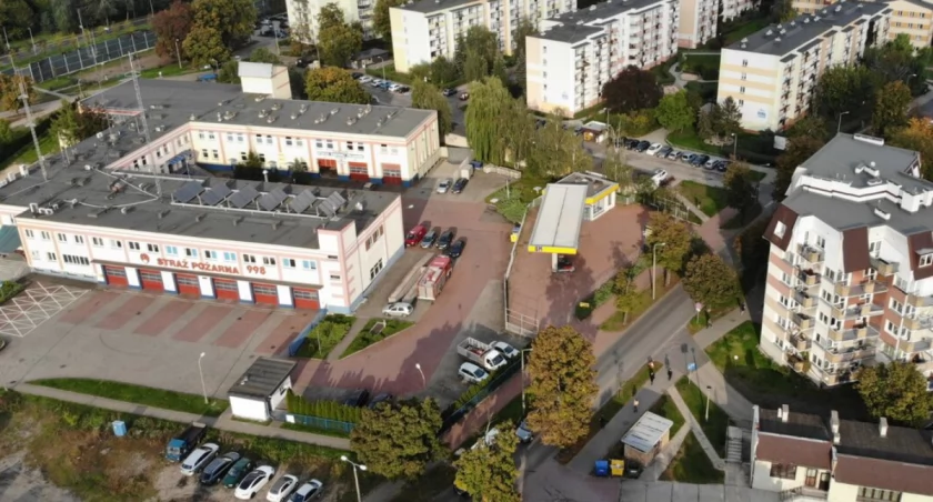 Stacja beznynowa przy ul. Lelewela w Toruniu, fot. Centrum Wsparcia Biznesu w Toruniu