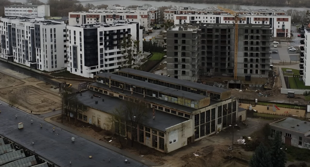 Teren po dawnej fabyce Metron, fot. Centrum Wsparcia Biznesu w Toruniu
