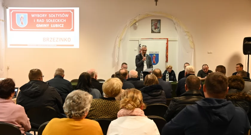 Zebrania sołeckie o charakterze wyborczym w gminie Lubicz, fot. UG Lubicz