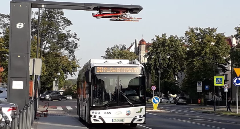 Stacja ładowania przy Placu Katarzyny w Toruniu, fot. MZK Toruń