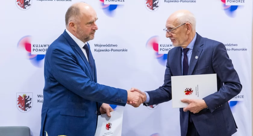 Ceremonia podpisania listu intencyjnego, fot. Andrzej Goiński/UMWKP