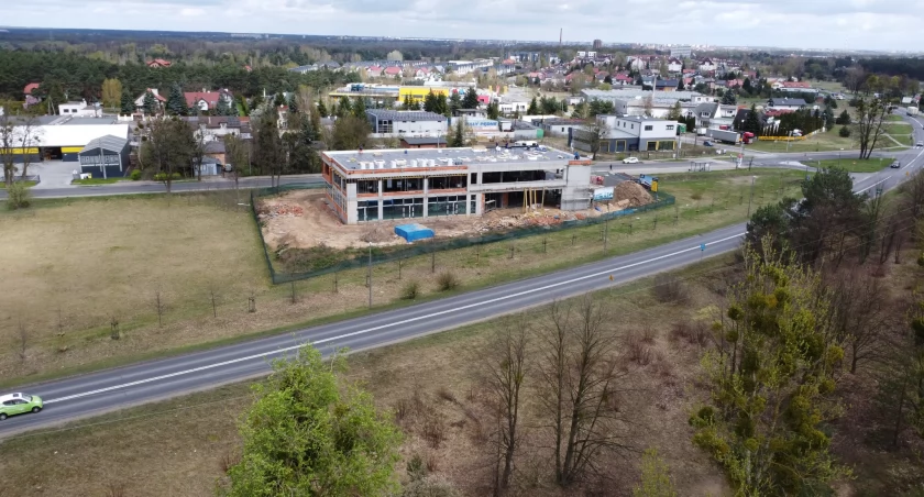 Budowa przy ul. Szubińskiej 13, fot. Centrum Wsparcia Biznesu w Toruniu