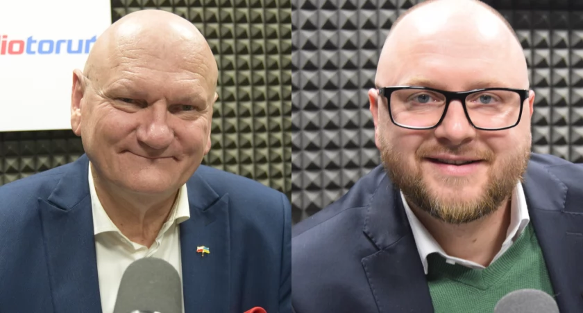 Michał Zaleski (z lewej) i Paweł Gulewski, fot. Bartosz Fryckowski / ototorun.pl