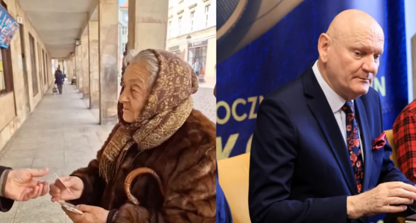 Wróżka Maria Kwiatkowska i Michał Zaleski Fot. kadr z nagrania Jacka Kiełpińskiego