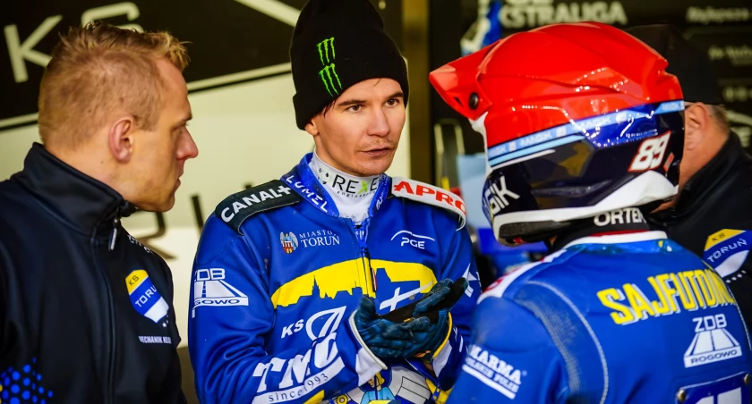 Patryk Dudek i Emil Sajfutdinow, fot. Wojciech Strecker / Klub Sportowy Toruń