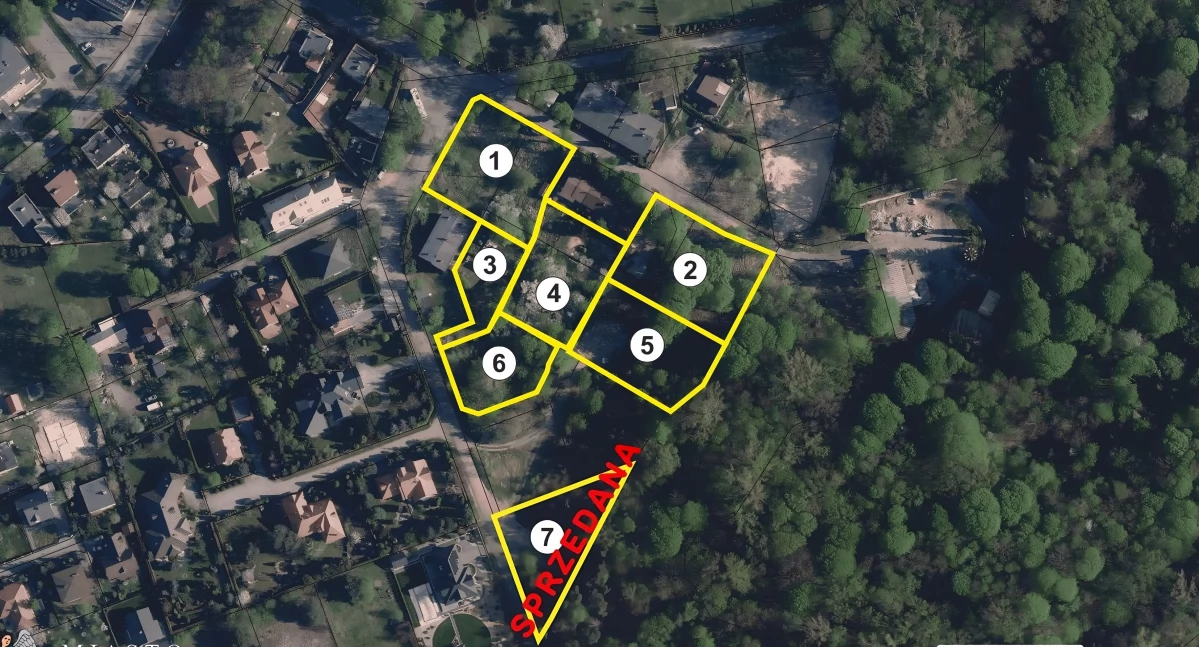 Mapa dla działek przy ul. Podgórskiej i Dwernickiego w Toruniu, fot. Centrum Wsparcia Bizensu w Toruniu 