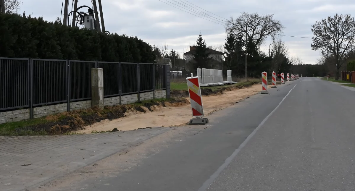 Budowa ścieżki rowerowej w Nowej Wsi, fot. UG Lubicz