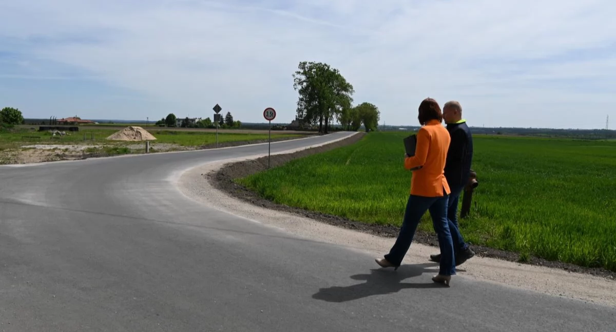 Nowa droga na trasie Rogówko - Młyniec Pierwszy, fot. UG Lubicz