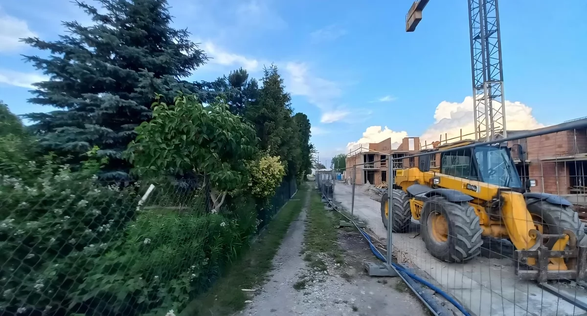 Teren inwestycji Murapol Aviator przy ul. Grudziadzkiej, fot. nadesłane