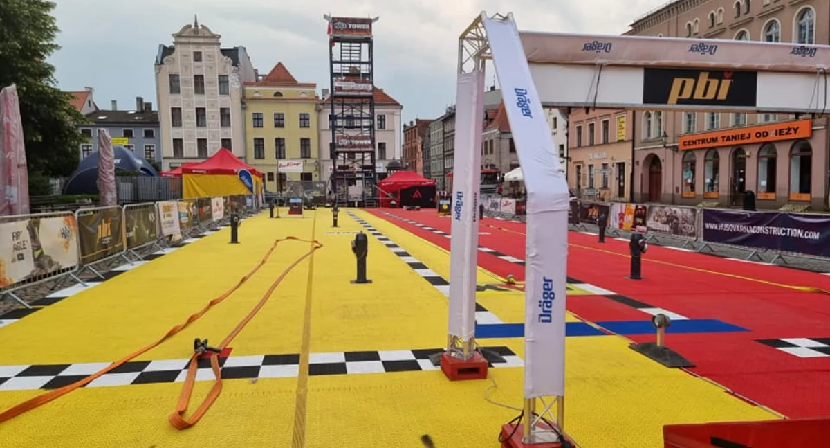 Zawody FireFit w Toruniu, fot. KM PSP Toruń
