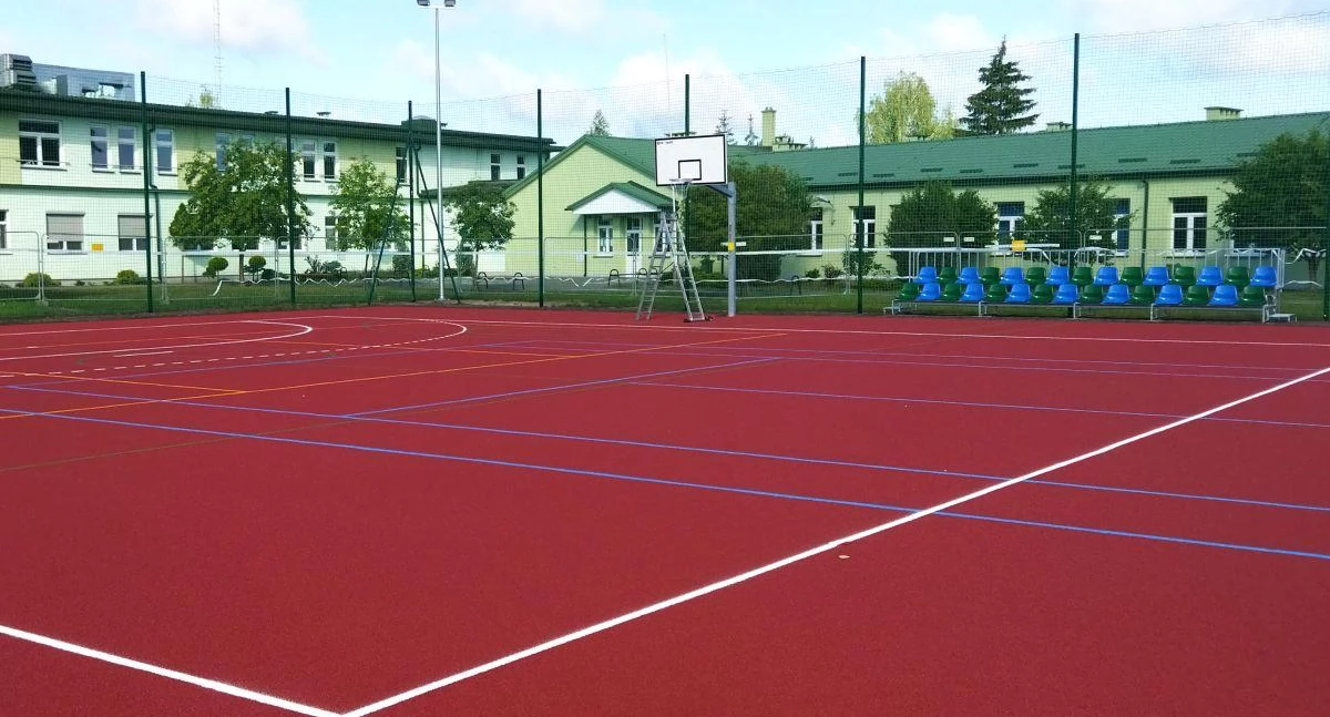 Nowe boisko sportowe w Osieku nad Wisłą, fot. UG Obrowo