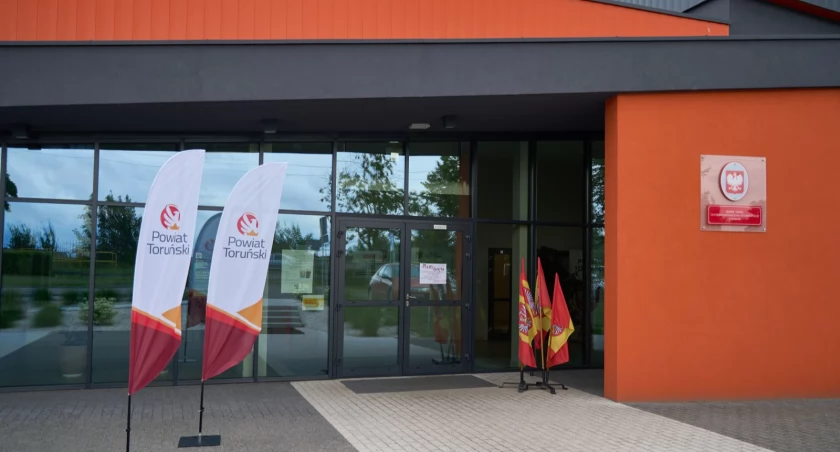 Hala sportowa w Gronowie, fot. Olek Urbański / Starostwo Powiatowe w Toruniu