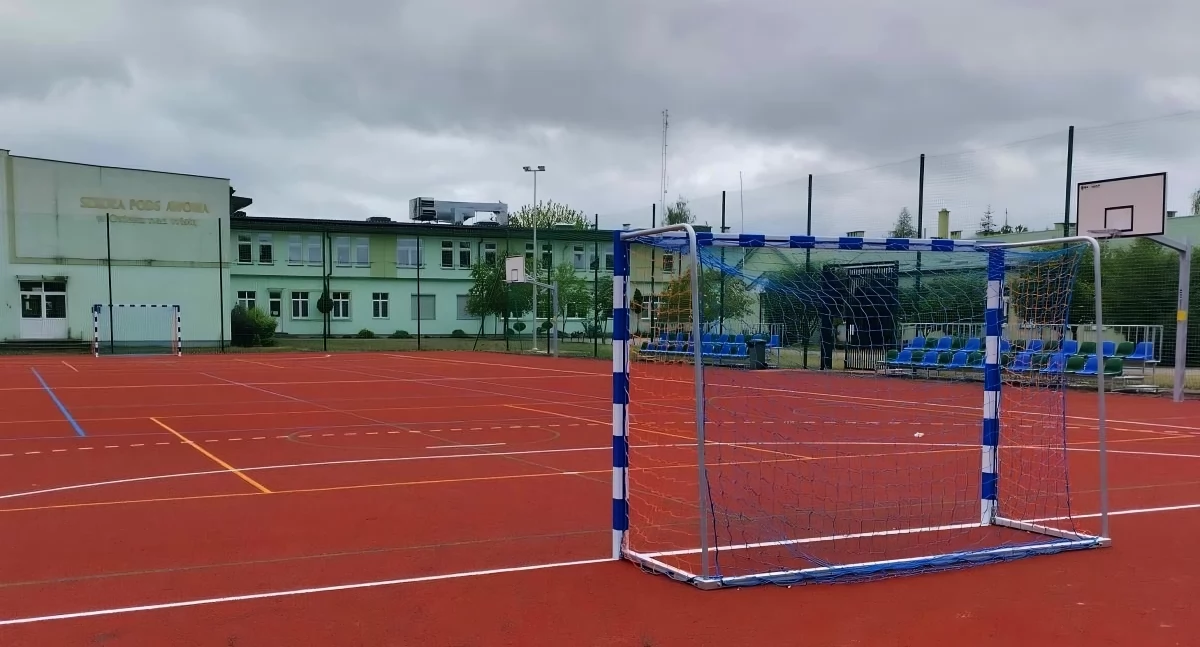 Nowe boisko sportowe w Osieku nad Wisłą, fot. UG Obrowo