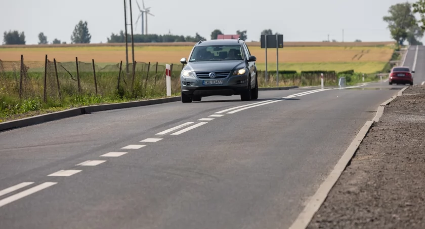 Zmodernizowana DW 269 Choceń-Chodecz, fot. Mikołaj Kuras dla UMWKP