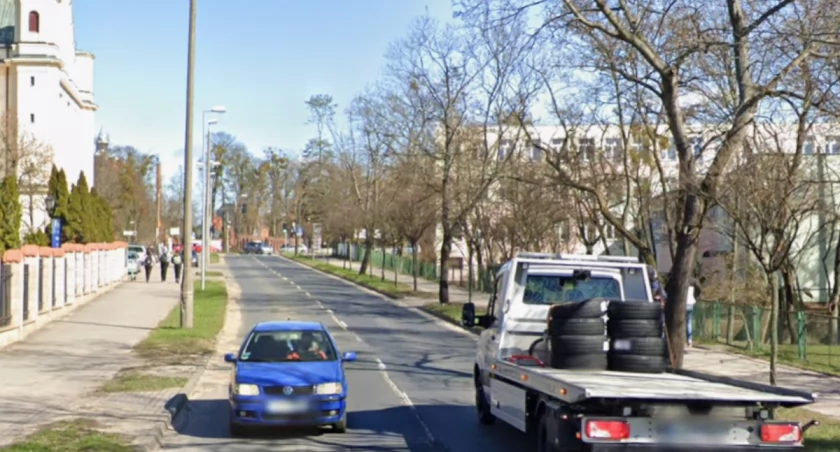 Ulica św. Józefa w Toruniu, fot. Google Maps