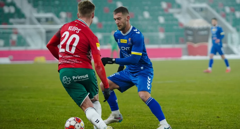 Bartosz Wolski (z prawej), fot. Motor Lublin