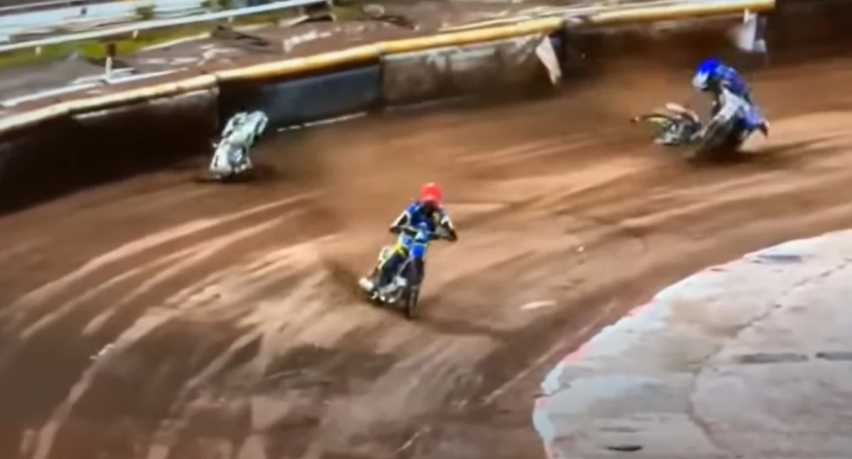 Wypadek Emila Sajfutdinowa, fot. kadr z nagrania na YouTube