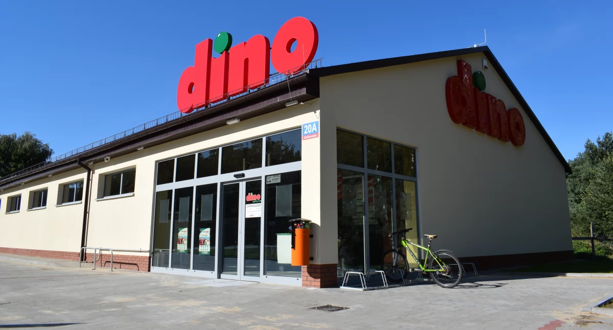 Nowy sklep sieci Dino w Grabowcu w gminie Lubicz, fot. Bartosz Fryckowski / ototorun.pl