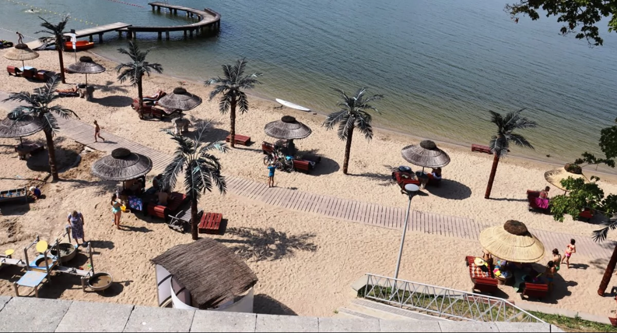 Plaża w Wąbrzeźnie, fot. Urząd Miasta w Wąbrzeźnie
